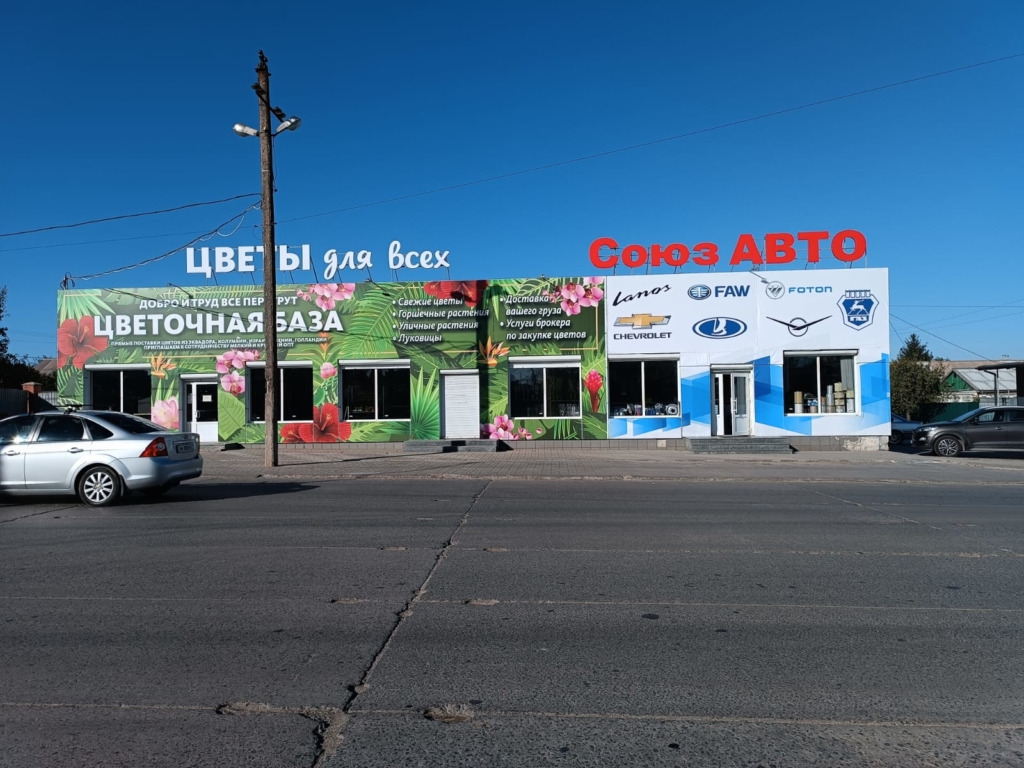 Цветы и Союз Авто